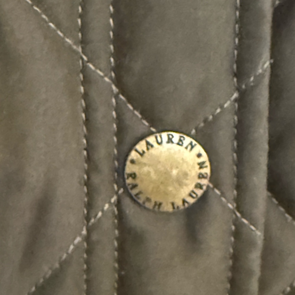 Lauren Ralph Lauren Olive Quilted Jacket - Picture 4 of 7